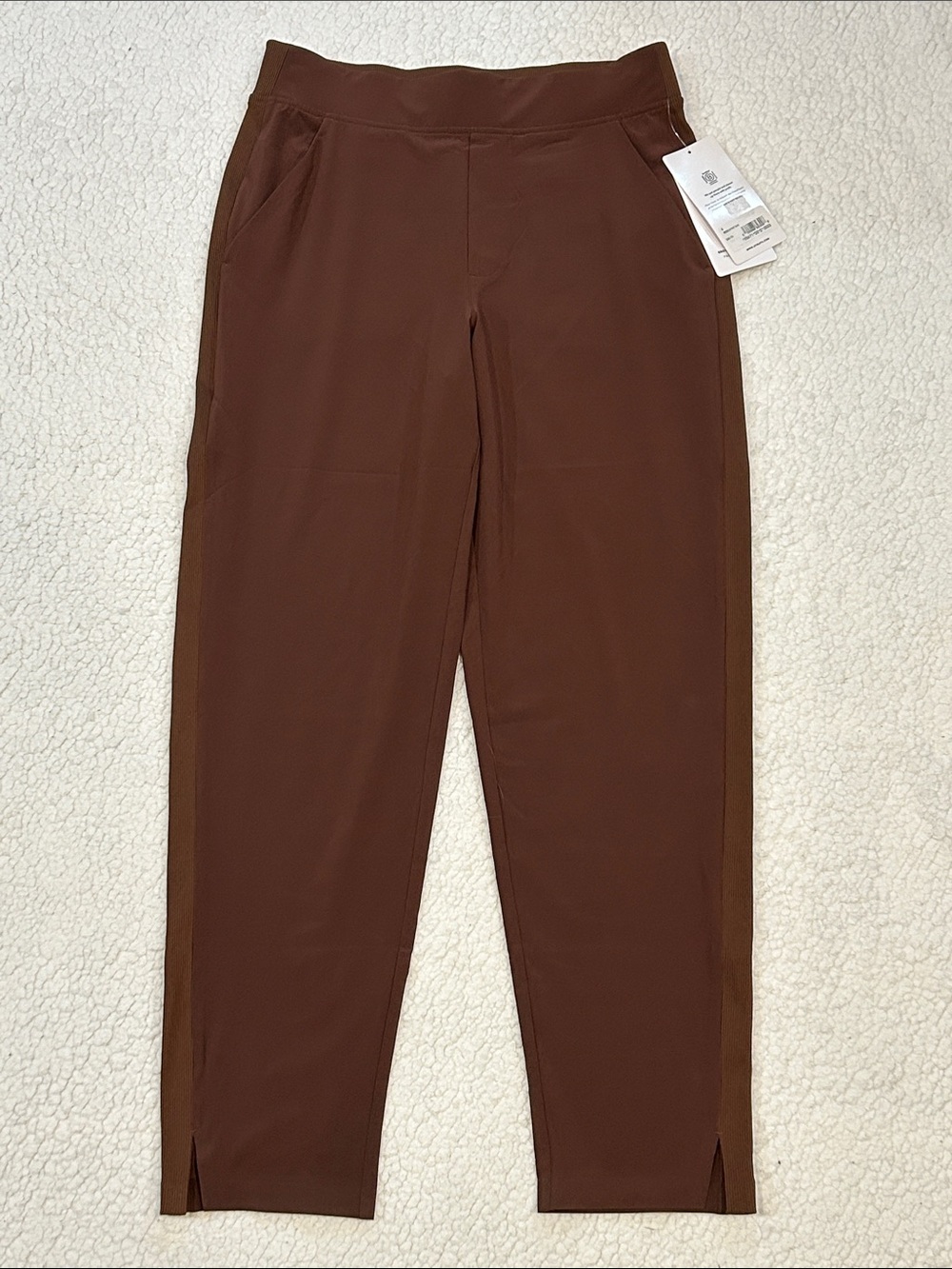 Athleta Brooklyn Mid Rise Ankle Pant size 4 Brown